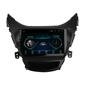 Xe đài phát thanh fascia phù hợp cho 2010 Hyundai <span class=keywords><strong>Elantra</strong></span> 9 inch stereo GPS DVD Player cài đặt Surround TRIM bảng điều chỉnh Dash Kit mặt tấm khung - Product Image 6