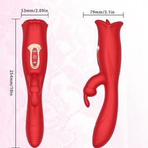เครื่องสั่นกระต่ายแบบเลียปาก 10 โหมดสั่นสะเทือนหลายความถี่ - Product Image 5