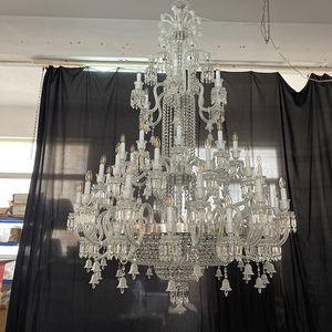 <span class=keywords><strong>Lustre</strong></span> en cristal K9 de style médiéval de design italien personnalisé Décoration intérieure de hall Salon <span class=keywords><strong>Branches</strong></span> LED Luminaires suspendus - Product Image 3