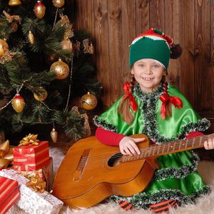 Haute qualité funtery noël tricoté chapeaux hiver Crochet <span class=keywords><strong>bonnet</strong></span> Pom classique chapeau <span class=keywords><strong>de</strong></span> père noël pour enfants adultes famille pour les vacances <span class=keywords><strong>de</strong></span> noël - Product Image 3