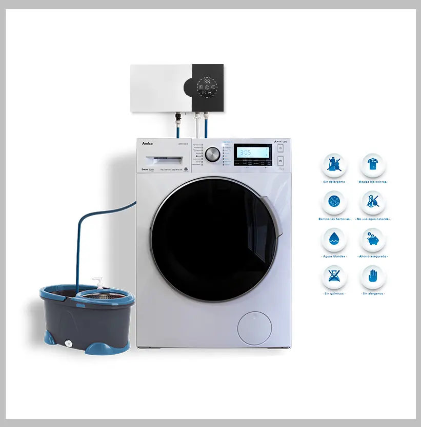 घर और वाणिज्यिक ओजोन कपड़े धोने सिस्टम FW-M33 ओजोन जनरेटर कपड़े धोने धोने की मशीन ozono lavadora, ozono lavatrice