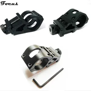 Hunting Tactical 25.4mm Clamps Mount 1 inch Ring Side Offset Scope Mount For Flashlight