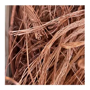 Sucata de fio de cobre de alta qualidade 99.99%/99.99% sucata de cobre