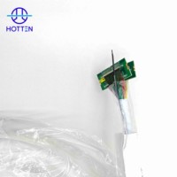 Kabel Ultrasound Medis Hotten Kapasitansi Tinggi 110pF/m 132 Core PVC Jacket 7.0mm Adapter
