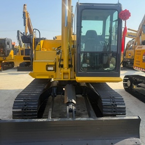 Mini-excavatrice Komatsu PC70 de 7 tonnes, d'occasion, à faible prix, 95% neuve, faible nombre d'heures de fonctionnement, excavatrices Komatsu d'occasion avec CE/EPA à vendre - Product Image 3