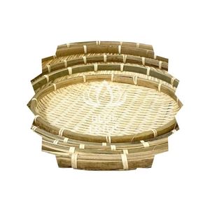 MEILLEUR PRIX Plateau en bambou Blue Lotus fait à la main 2025 Organisateur en bambou écologique - Product Image 1