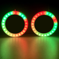 Nouveau haute luminosité LED ange yeux anneau étanche suface montage halo anneau colorshift led ange oeil