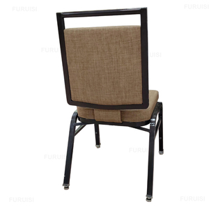 Sillas de banquete de hotel de nuevo diseño, sillas de reunión de hotel de aluminio o acero con respaldo Rockable - Product Image 5