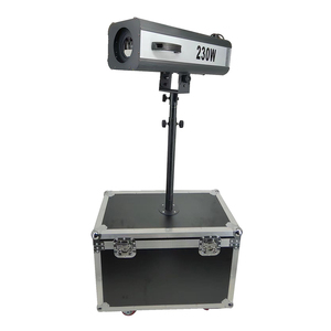 Equipo de Iluminación Profesional para Escenarios con Foco Seguidor de Aleación de Aluminio IP65 de 230W DMX512, Luz LED de Seguimiento Automático y Estuche - Product Image 5