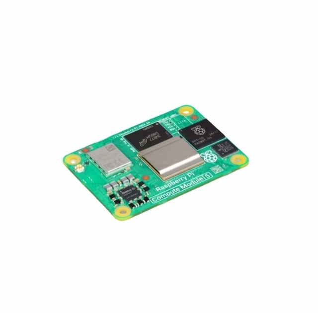 Official Raspberry Pi Compute Module 5-4GB RAM, 32GB EMMC, 2.4/5.0GHz Wi-Fi 5.0 (CM5104032) Package Linux OS