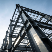 Estructuras de Acero al Carbono de Alta Resistencia para Uso Comercial, Aplicaciones en Talleres y Almacenes, Modelo Q355B, Estándar GB, Soldadura y Doblado