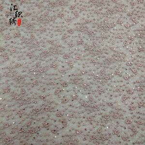 Encaje de Alta Calidad al por Mayor con Lentejuelas, Tela de Malla Multicolor para Vestidos Formales, Vestidos de Novia, Ropa, <span class=keywords><strong>Tul</strong></span> Bordado - Product Image 6