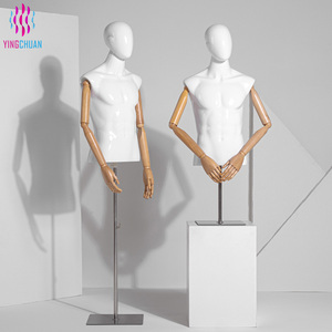 <span class=keywords><strong>Mannequin</strong></span> unisexe de haute qualité, <span class=keywords><strong>buste</strong></span> de <span class=keywords><strong>mannequin</strong></span>, <span class=keywords><strong>mannequin</strong></span> demi-corps, personnalisation, fabricants, <span class=keywords><strong>mannequin</strong></span> unisexe simple - Product Image 1