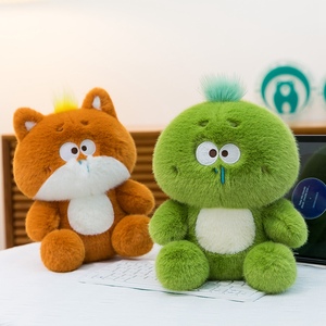 Peluche de Gato Naranja Personalizado OEM/ODM - Adorable Gatito con Corona y Detalle de <span class=keywords><strong>Mocos</strong></span> para Niños - Product Image 3