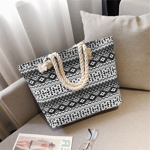 Tùy Chỉnh Thiết Kế Công Suất Lớn Cầm Tay Trống Túi Vải Đơn Giản Mô Hình rô Vai Sinh Viên Mua Sắm Tote Túi - Product Image 5