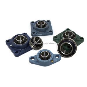 Rodamiento de Bloque de Almohada Esférico con Brida Exterior Cuadrada UCF208-24 UCF208 UCFU209-26 UCFU209-27 de Acero Cromado Precisión P0 con Lubricación por Aceite - Product Image 2