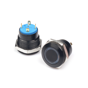 Flat Head momentary 16 Mét chiếu sáng thiết bị chuyển mạch kim loại thép không gỉ Power Switch Led <span class=keywords><strong>push</strong></span> <span class=keywords><strong>button</strong></span> IP67 - Product Image 3