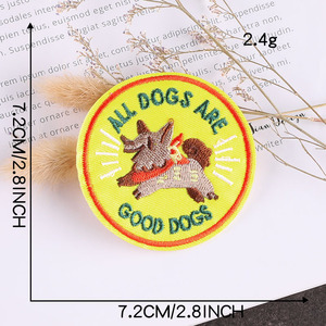 Thêu 3D armband vá hoodie móc và vòng lặp thêu các bản vá lỗi cho quần áo - Product Image 6