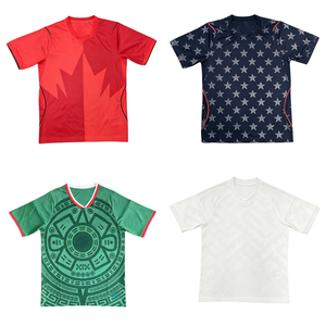Maillots <span class=keywords><strong>de</strong></span> football américain 2026-27 en version thaïlandaise <span class=keywords><strong>de</strong></span> qualité supérieure pour les équipes du Mexique et des États-Unis, 100 % polyester, vente en gros, prix abordable - Product Image 3