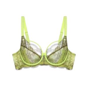 Ensemble de soutien-gorge de sport pour femme, sexy, sans bretelles, sans armatures, sans couture, respirant, bonnet complet, coupe ajustée, en spandex/nylon, string, mode estivale - Product Image 6