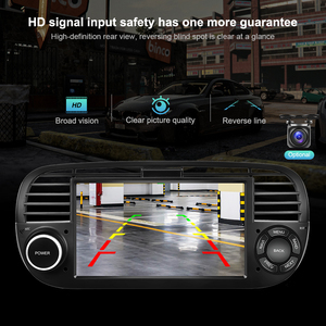 2 Din 7 ''<span class=keywords><strong>Android</strong></span> 10,0 Radio de coche 1 + 16 navegación GPS WIFI BT FM reproductor de vídeo de coche para Fiat 500 2007-2015 - Product Image 6
