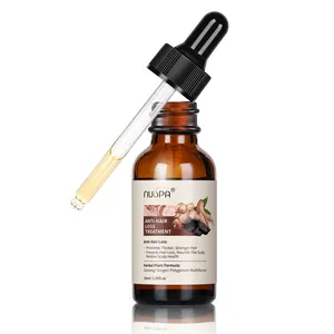 NUSPA Private Label Herbal Organic Vegan trattamento anticaduta olio per la crescita dei capelli per capelli calvi