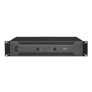 Amplificateur de puissance stéréo de classe AB 2 canaux 2x400W <span class=keywords><strong>série</strong></span> X4 2U pour montage en rack, pour scène, DJ, KTV, système PA - Product Image 3