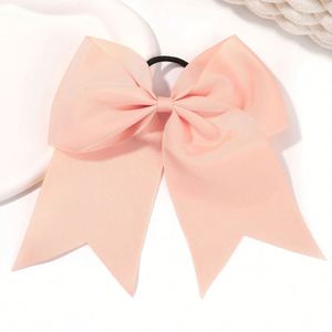 Large Solid Elastic Hairpins with Cartoon Bows New Boutique Baby Girls' Hair Accessories Perfect Gift <b>Synthetic</b> <b>Leather</b> - Product Image 6