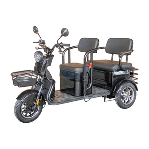 Venta al por mayor de fábrica 48/60V Scooter eléctrico de 3 ruedas Triciclo eléctrico de tipo abierto para transporte doméstico de adultos y bicicleta eléctrica de carga - Product Image 4