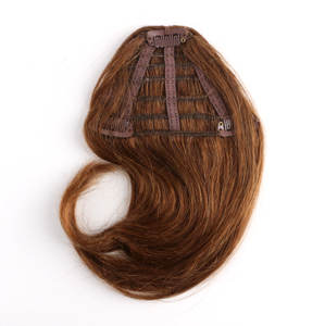 <span class=keywords><strong>Extension</strong></span> di <span class=keywords><strong>capelli</strong></span> umani al 100% con frangia, frangia a ciocca, frangia alla francese, frangia naturale, <span class=keywords><strong>veri</strong></span> <span class=keywords><strong>capelli</strong></span> umani - Product Image 3