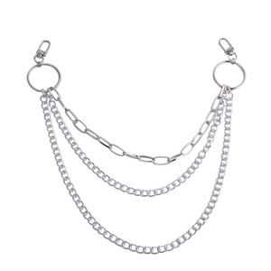 โซ่คาดเอวแฟชั่นหลายชั้น สีเงิน สำหรับใส่ทุกวัน - Product Image 5