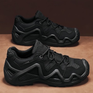 <span class=keywords><strong>Scarpe</strong></span> Unisex Tattiche per Escursionismo e <span class=keywords><strong>Trekking</strong></span> con Suola in Gomma Antiscivolo, Tomaia in Rete Traspirante, Resistenti per Tutte le Stagioni e l'Uso all'Aperto - Product Image 3