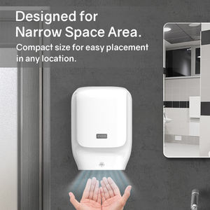 Сушилка для рук в ванную, туалете, с настенным креплением и автоматическим бесконтактным датчиком, высокоскоростная электрическая струйная сушилка для рук - Product Image 2