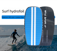 Planche de surf professionnelle haute performance en fibre de carbone haute résistance avec noyau en EPS pour les eaux océaniques, compatible OEM