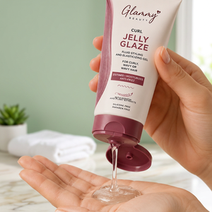 Gel Coiffant Professionnel aux Herbes pour Cheveux Bouclés – Fluide Élastifiant pour Cheveux Ondulés et Frisés – Contrôle Longue Durée des Frisottis – Léger et Moyen - Product Image 3