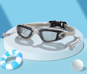 Originalware HD Wasserdichte Galvanisierte Antibeschlag-UV-Sportbrille Modell für Männer Frauen Kinder Taucher Grüne Farbe PC-Linse - Product Image 3