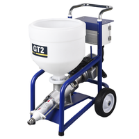 Pulvérisateur de peinture à texture électrique professionnel avec trémie 30L