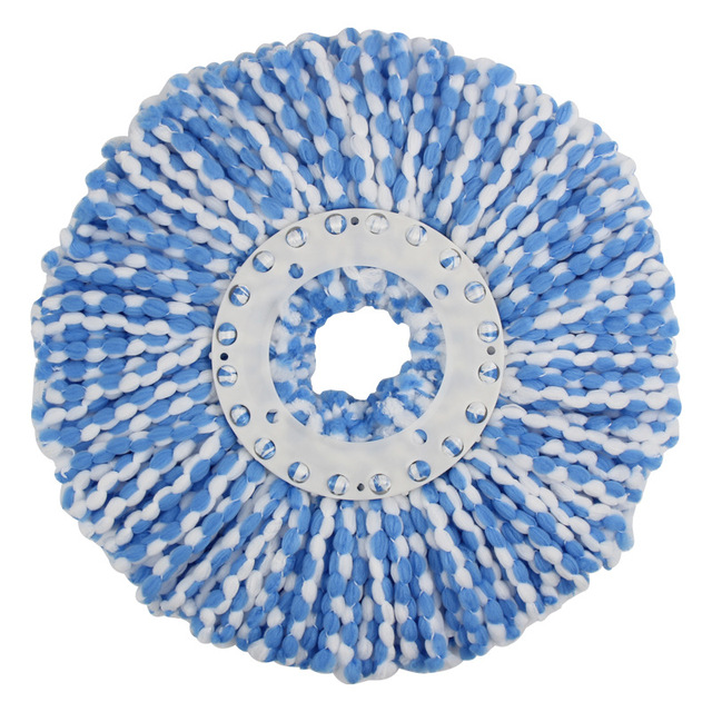 Manufacturer Wholesale Universal Household Accessories Refills Spin Fiber Replacement Microfiber Rotating Mop Head