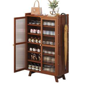 Meuble à chaussures grande capacité, type rectangulaire sur pied, pour rangement intérieur, idéal pour entrée de maison et propriétés locatives - Product Image 3