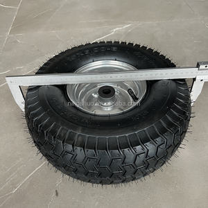 NINGSHUO NSPM7054 <span class=keywords><strong>Roue</strong></span> pneumatique de haute qualité 15x6.00-6 Roues de <span class=keywords><strong>brouette</strong></span> de chariot à sac avec alésage de 20mm Pneus de tondeuse à gazon - Product Image 5