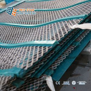 Grille modulaire en maille à trous diamantés à taux d'ouverture élevé, <span class=keywords><strong>anti</strong></span>-colmatage et autonettoyante, pour le lavage du sable, du gravier et du charbon - Product Image 5