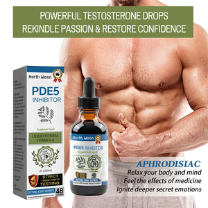 Suplemento Líquido Herbal Inhibidor de PDE5 para Hombres, Sin Efectos Secundarios, Aceite para Masajes, Cuidado Corporal Masculino, Potenciador de Resistencia - Product Image 4