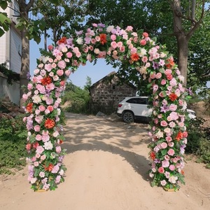 Arche de mariage personnalisée, toile de fond pour arche de mariage, décoration florale pour arche de mariage - Product Image 5