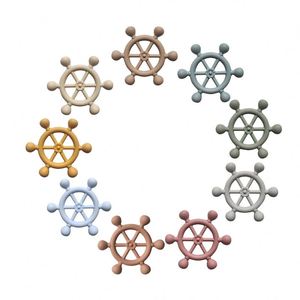 Mordedor de Silicona de Grado Alimenticio Orgánico, Libre de BPA, con Diseño Floral de Alta Calidad, Tipo Arco Grande, Unisex para Bebés - Product Image 3