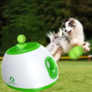 Lanzador de bolas automático para mascotas, máquina interactiva de tiro para perros pequeños y medianos, nueva