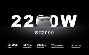 เครื่องกำเนิดพลังงานไฟฟ้าแบบพกพา3000วัตต์จาก Piforz สำรองพลังงานสูงสำหรับทั้งบ้าน - Product Image 5