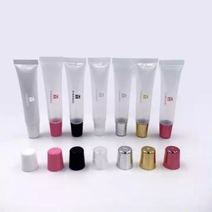 Tubes de brillant à lèvres vides personnalisables avec logo 8/10/15 ml, tubes de rouge à lèvres, tubes souples pour baume à lèvres, tubes de maquillage compressibles transparents pour brillant à lèvres et crème pour le visage - Product Image 2
