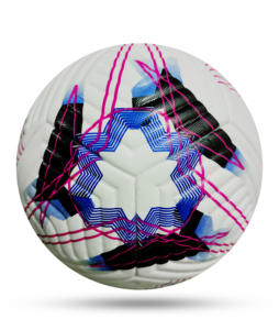 Ballon de football personnalisé en cuir PU de qualité supérieure pour adulte, durable, cousu à la machine pour l'entraînement - Product Image 4