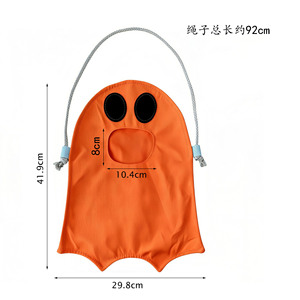 Sac de déguisement d'Halloween transfrontalier, motif sac fantôme, DIY pour enfants pour demander des bonbons - Product Image 6