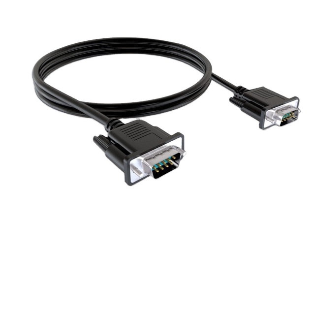 Customizable Cable Assembly D-SUB 9P Harness for Industrial Automation Instrumentation and Meters Male to Male/female WCA15